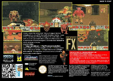 Doom (Europe) box cover back